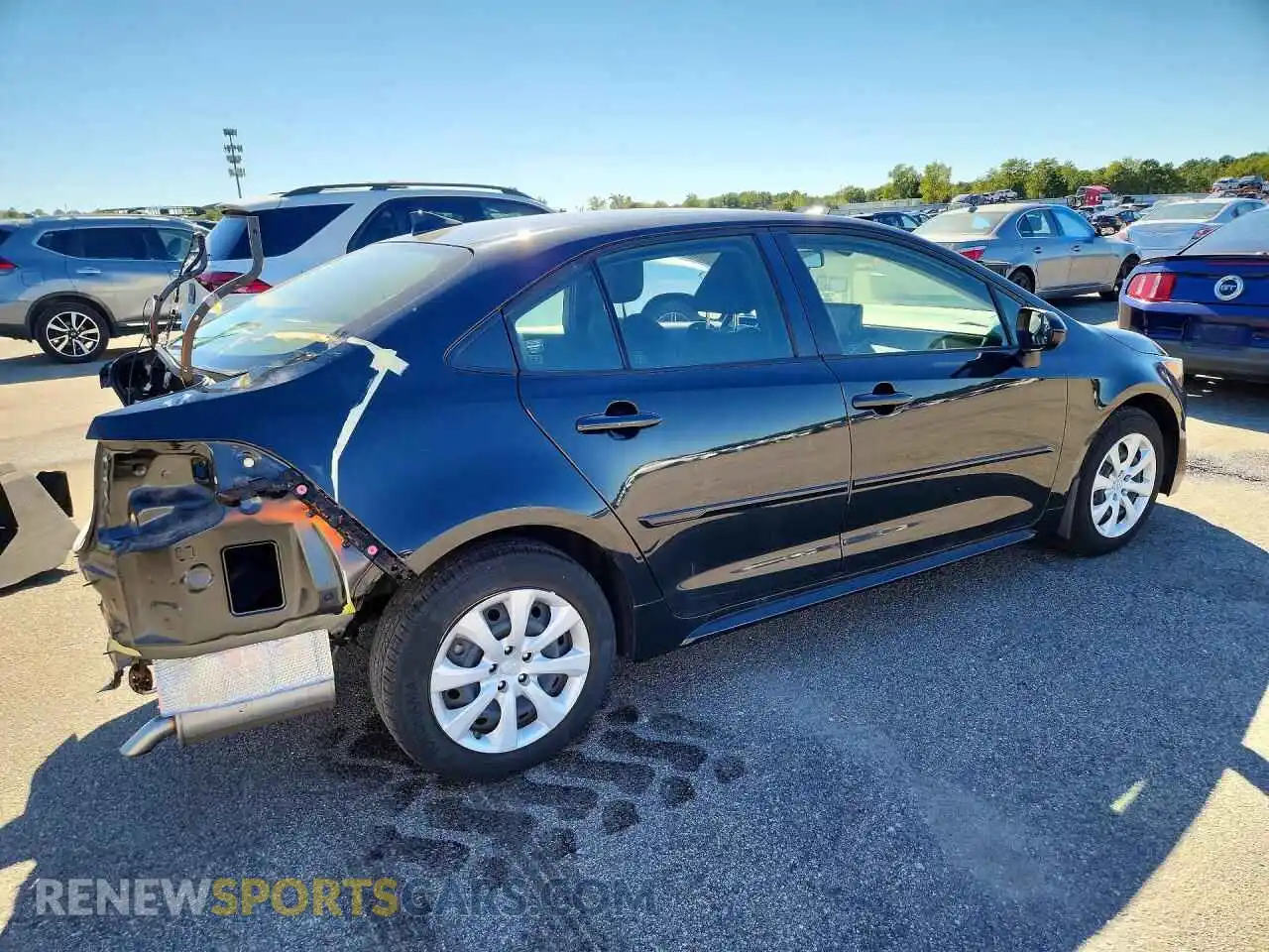 3 Фотография поврежденного автомобиля JTDEPMAE2NJ220227 TOYOTA COROLLA 2022