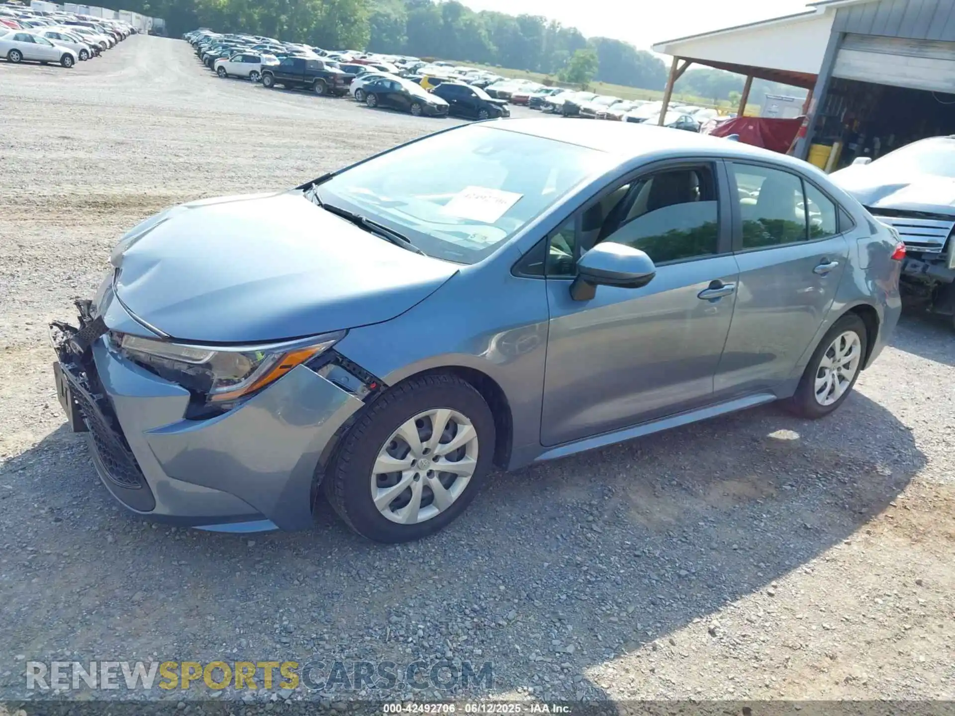 2 Photograph of a damaged car JTDEPMAE2NJ221443 TOYOTA COROLLA 2022
