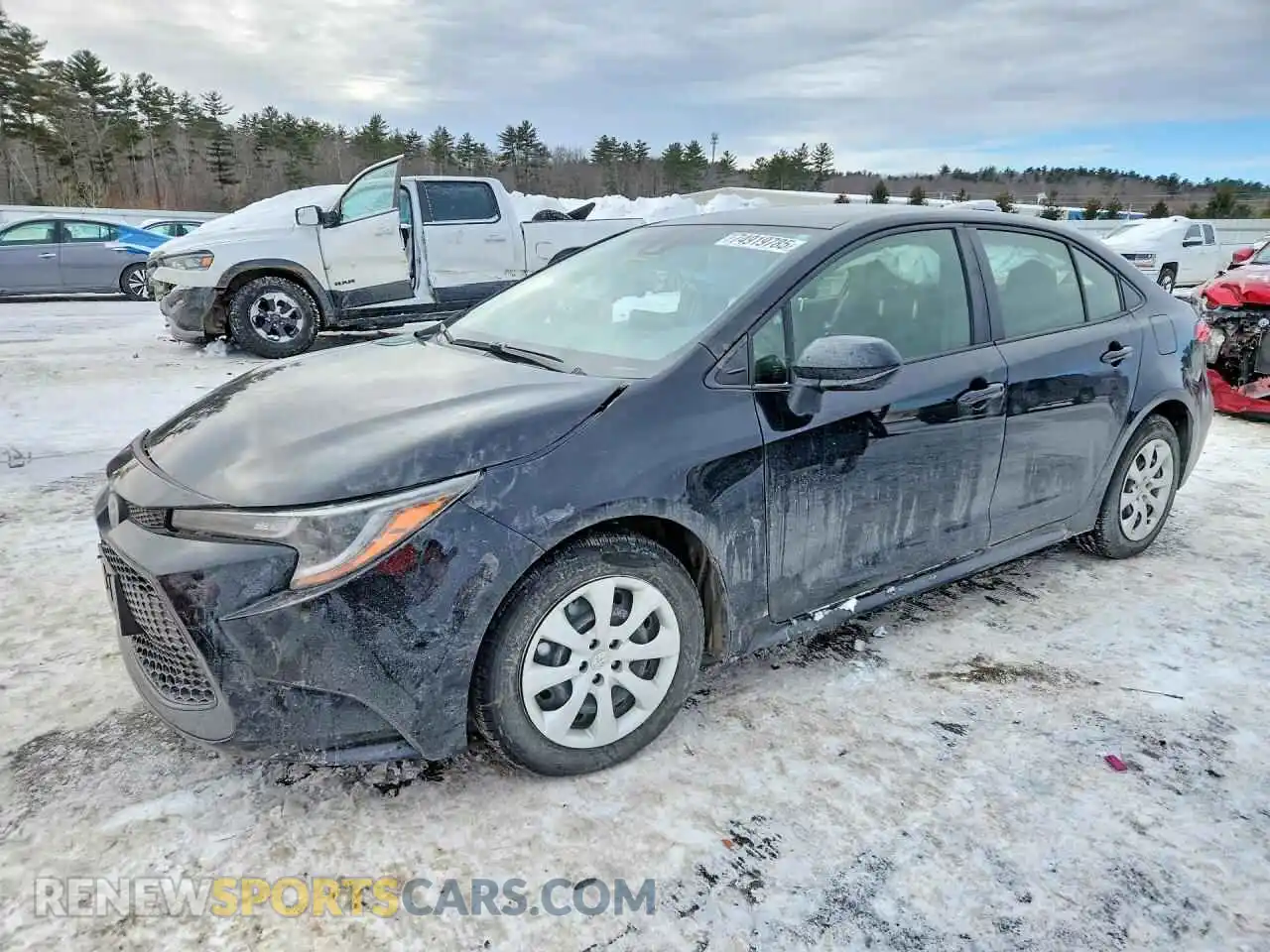 1 Photograph of a damaged car JTDEPMAE2NJ227727 TOYOTA COROLLA 2022