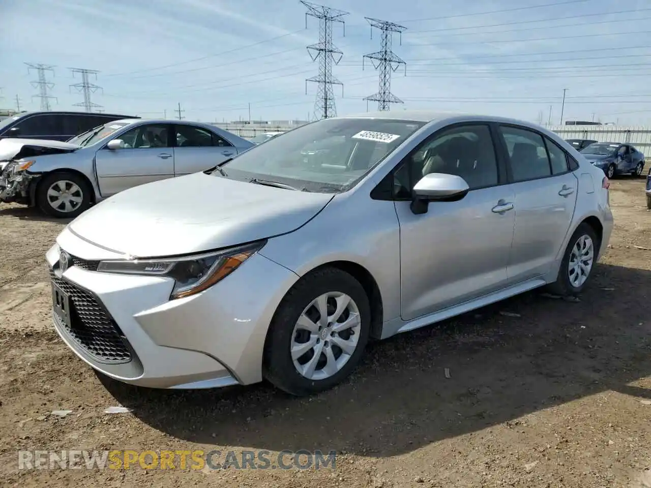 1 Photograph of a damaged car JTDEPMAE3N3013074 TOYOTA COROLLA 2022