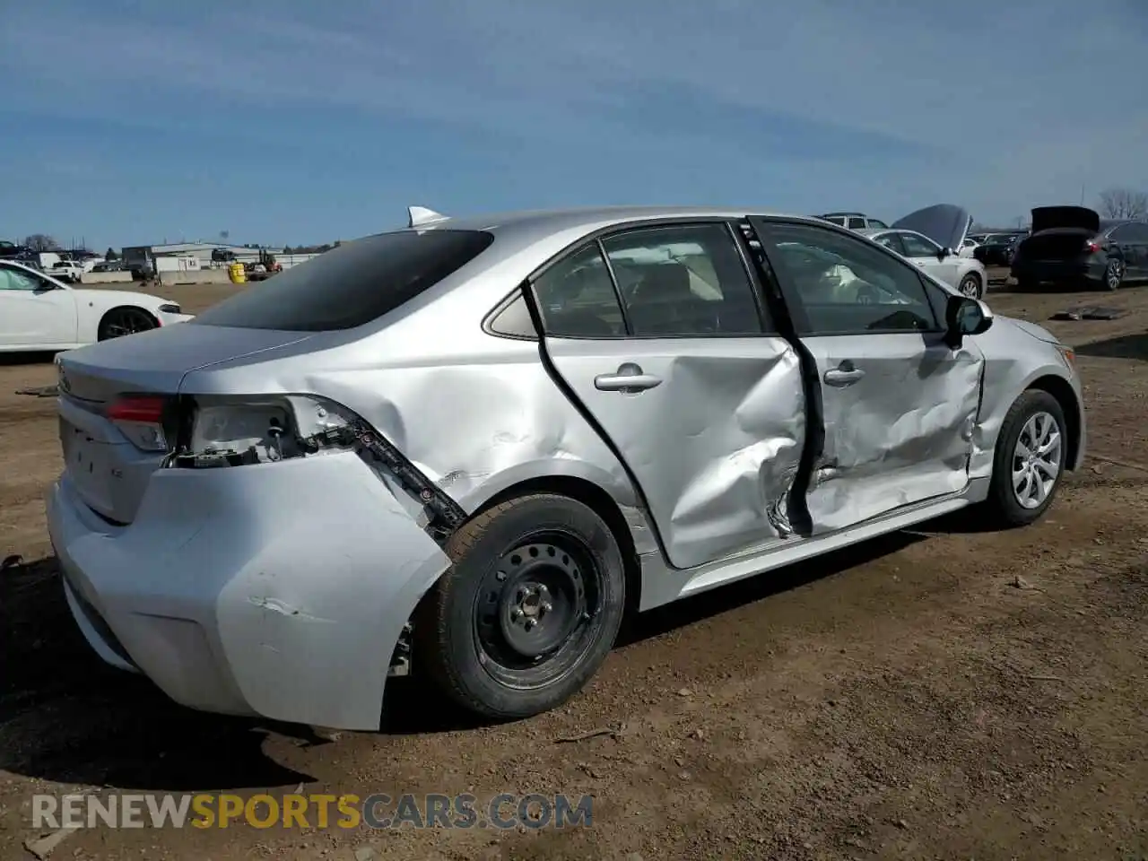 3 Photograph of a damaged car JTDEPMAE3N3013074 TOYOTA COROLLA 2022