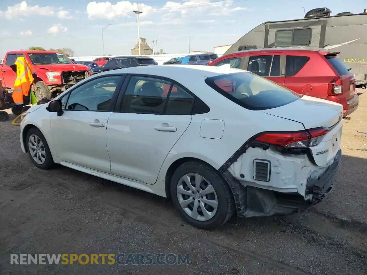 2 Photograph of a damaged car JTDEPMAE3N3015679 TOYOTA COROLLA 2022