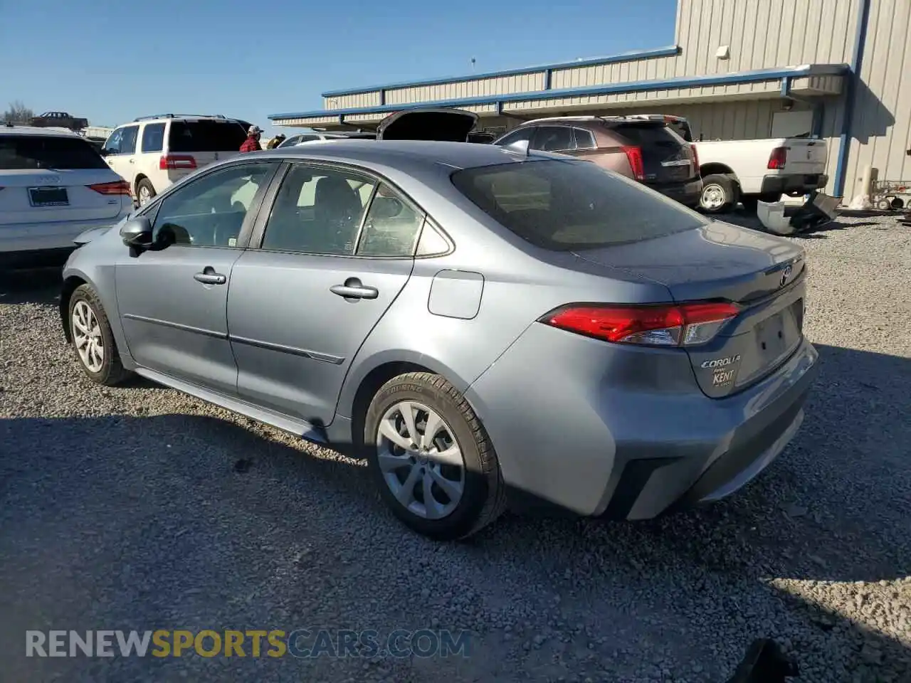 2 fotografías del automóvil dañado JTDEPMAE3N3016668 TOYOTA COROLLA 2022