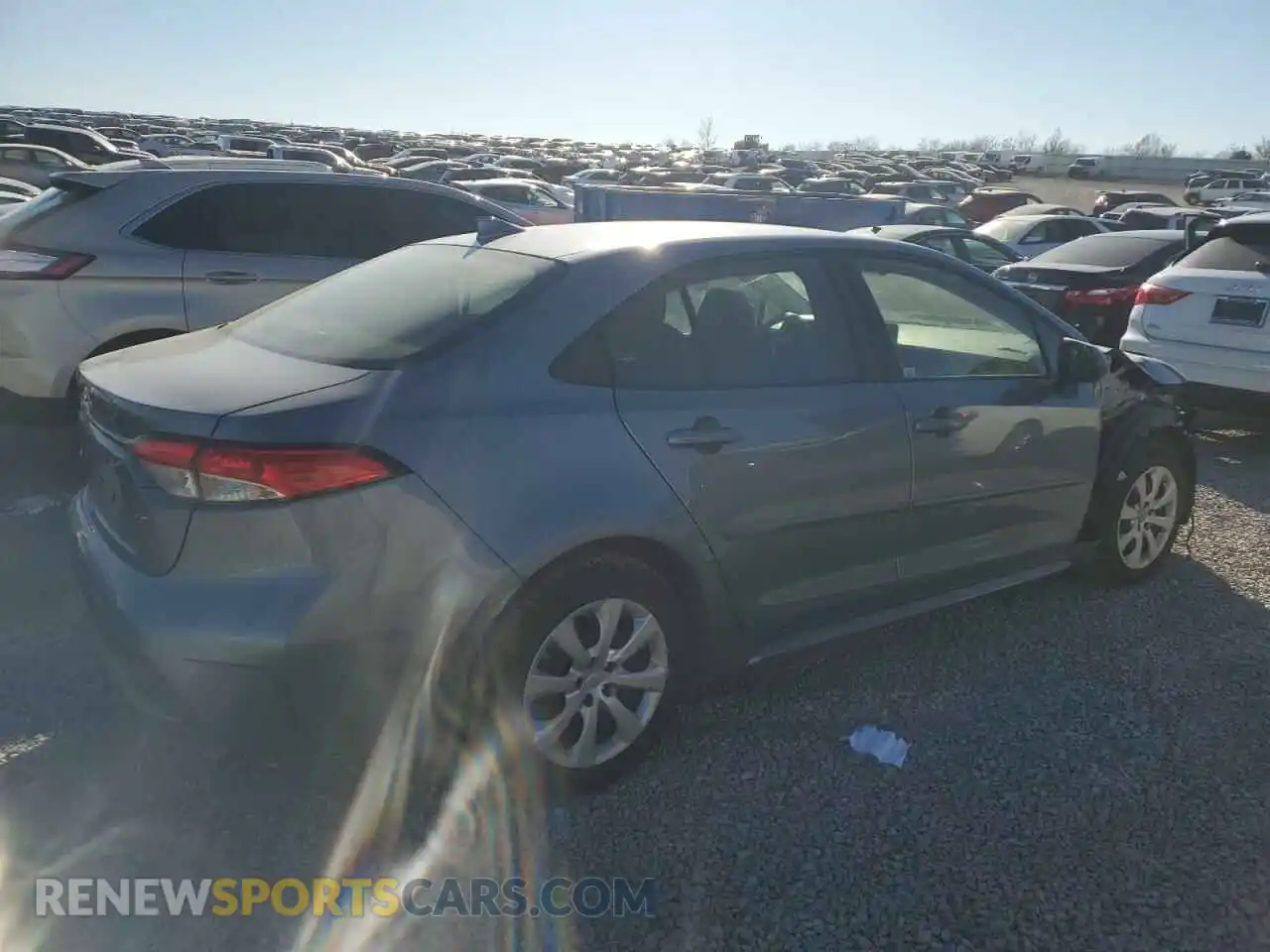 3 fotografías del automóvil dañado JTDEPMAE3N3016668 TOYOTA COROLLA 2022