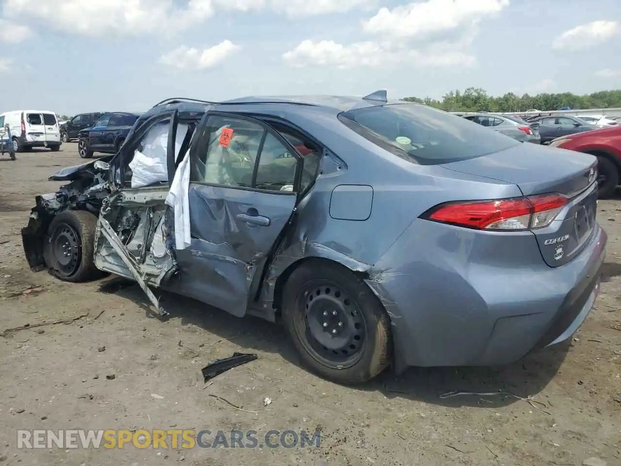 2 Photograph of a damaged car JTDEPMAE3N3023653 TOYOTA COROLLA 2022