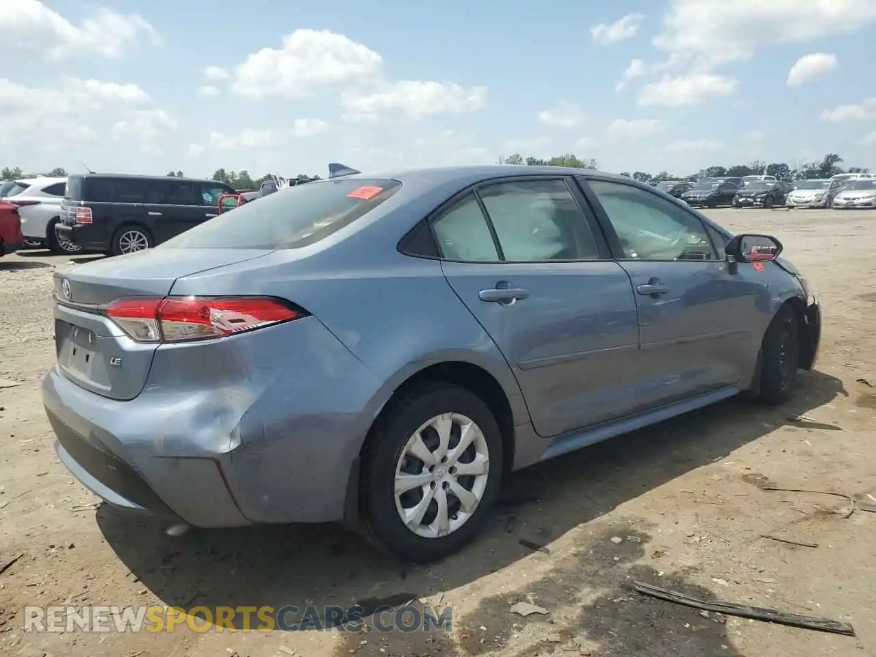 3 Photograph of a damaged car JTDEPMAE3N3023653 TOYOTA COROLLA 2022