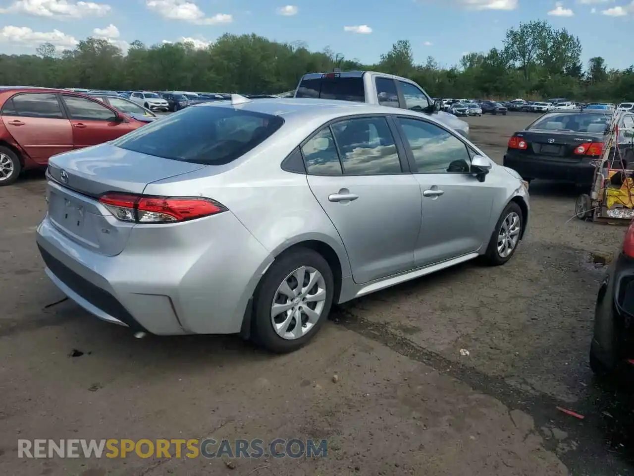 3 Photograph of a damaged car JTDEPMAE3N3030263 TOYOTA COROLLA 2022