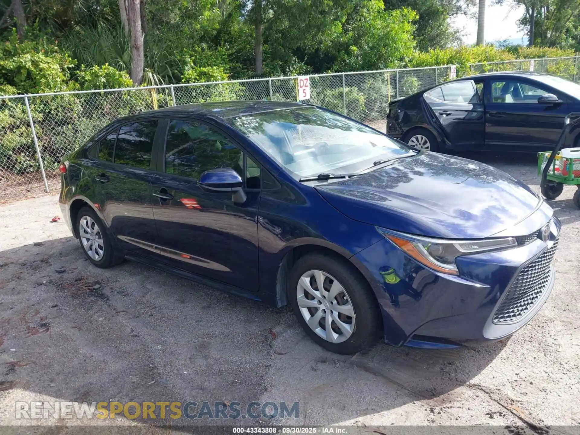 1 Photograph of a damaged car JTDEPMAE3NJ193247 TOYOTA COROLLA 2022