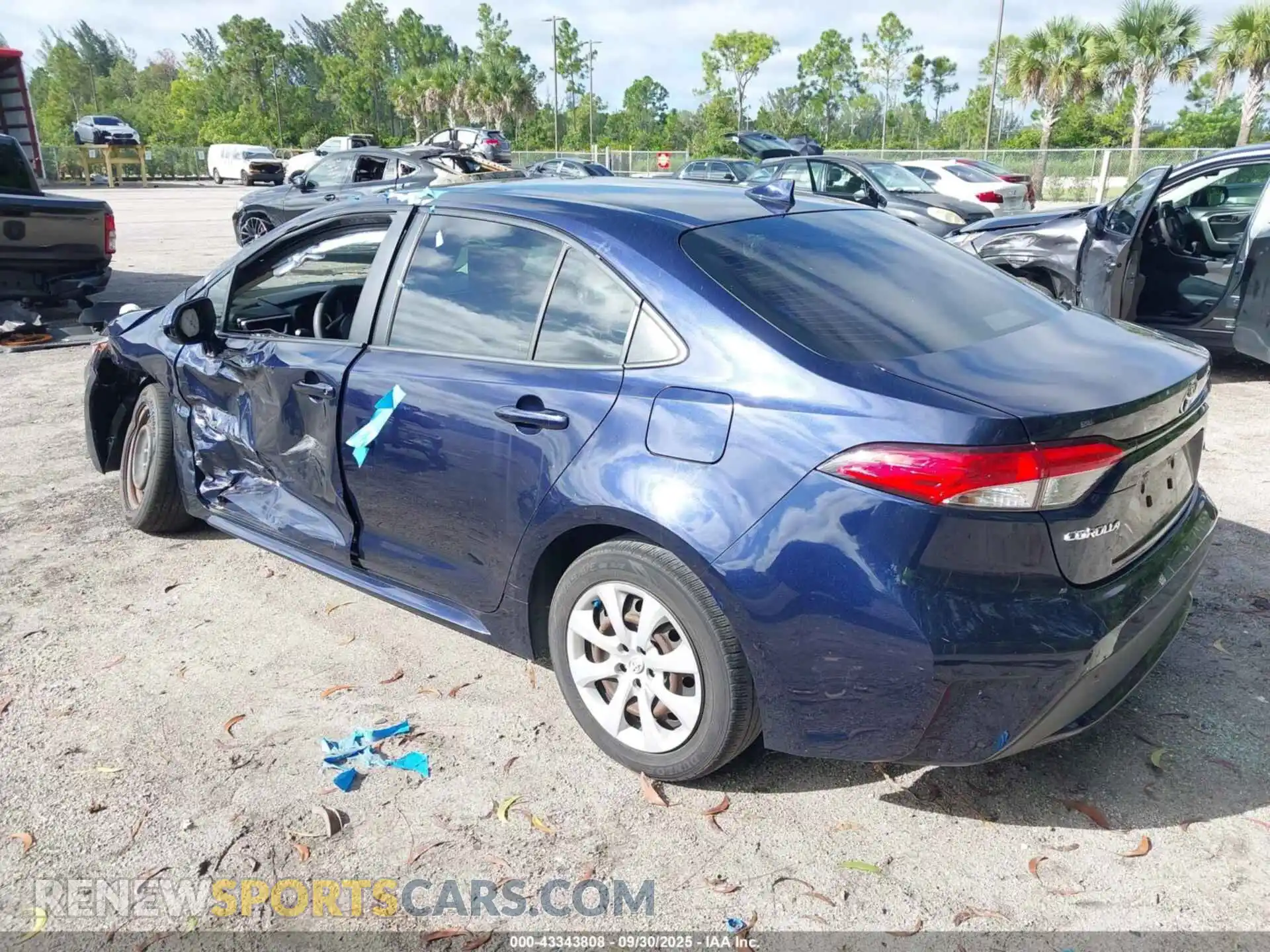 3 Photograph of a damaged car JTDEPMAE3NJ193247 TOYOTA COROLLA 2022