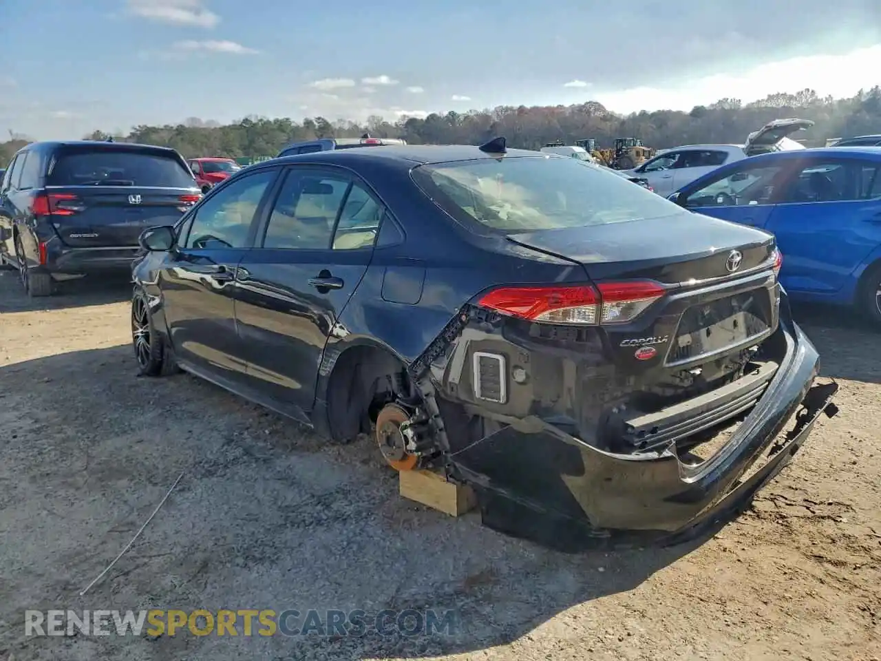 2 Photograph of a damaged car JTDEPMAE3NJ196309 TOYOTA COROLLA 2022