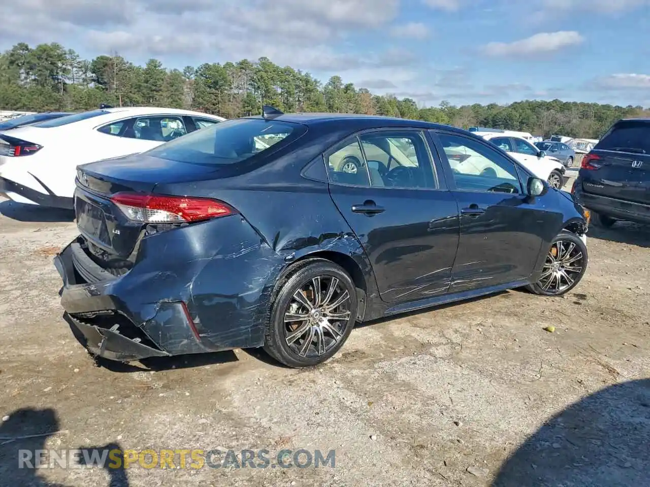 3 Photograph of a damaged car JTDEPMAE3NJ196309 TOYOTA COROLLA 2022