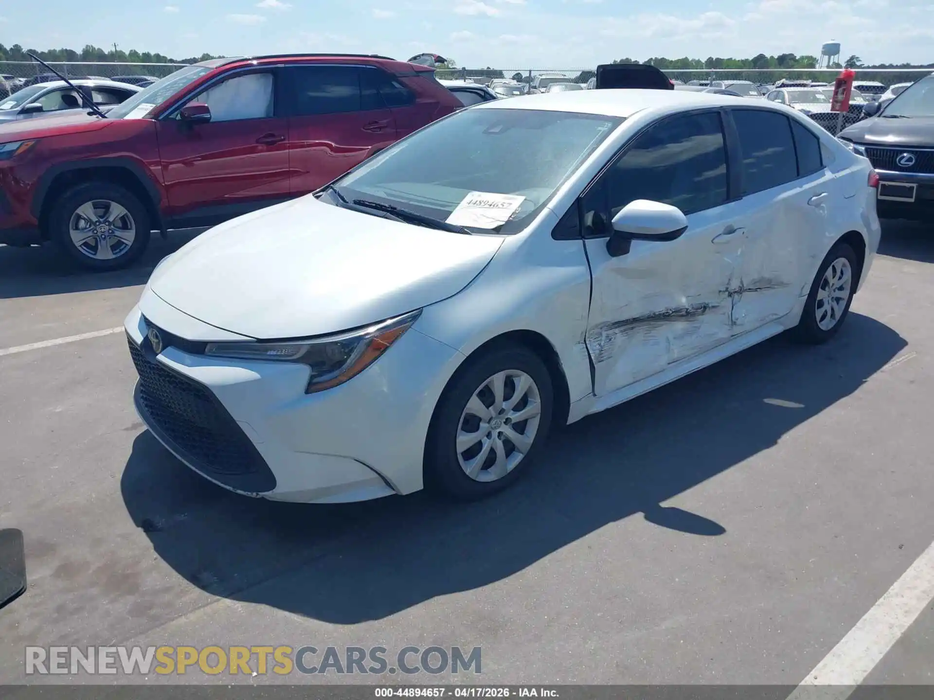 2 Photograph of a damaged car JTDEPMAE3NJ197380 TOYOTA COROLLA 2022