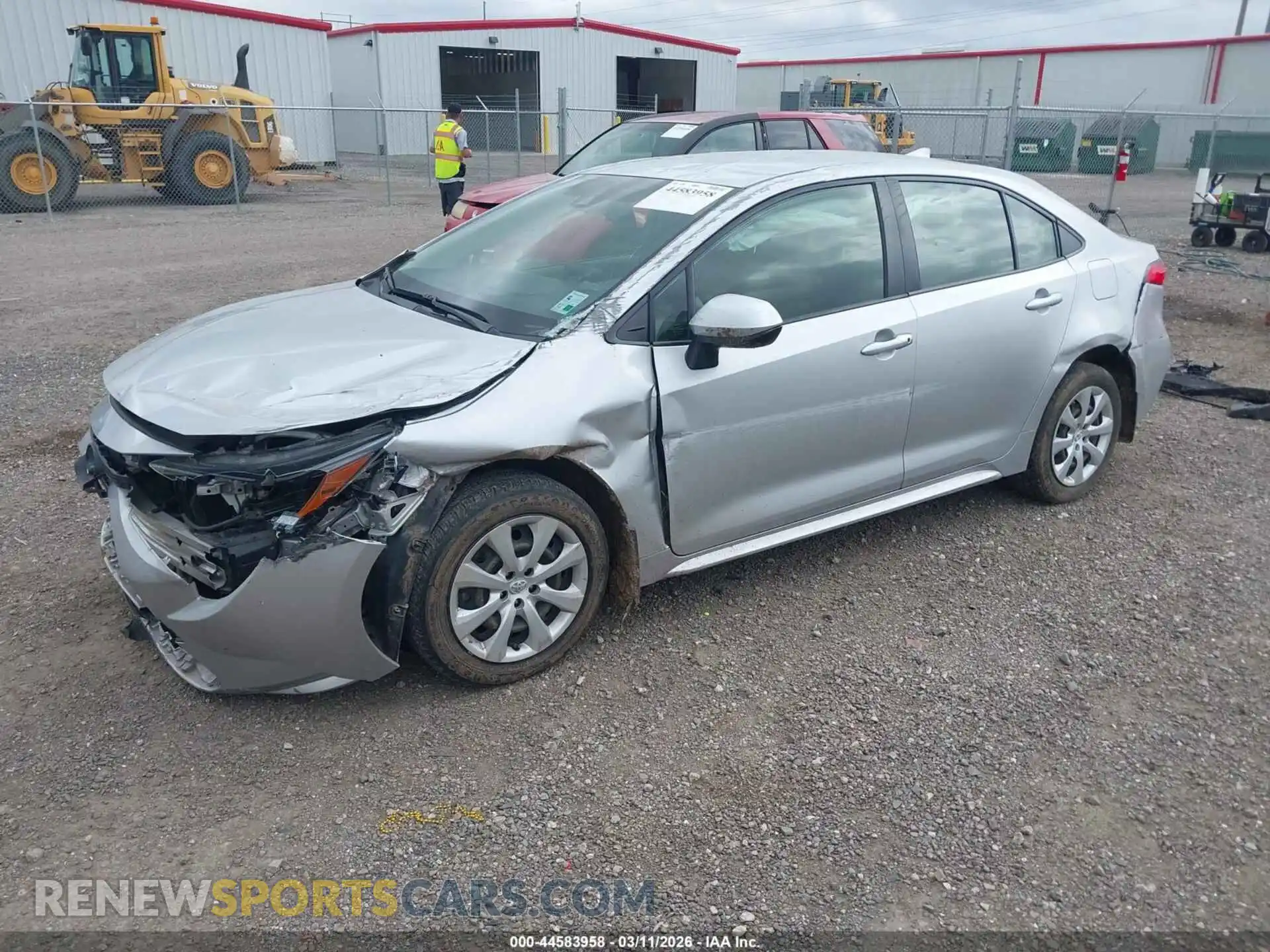 2 Photograph of a damaged car JTDEPMAE3NJ200004 TOYOTA COROLLA 2022