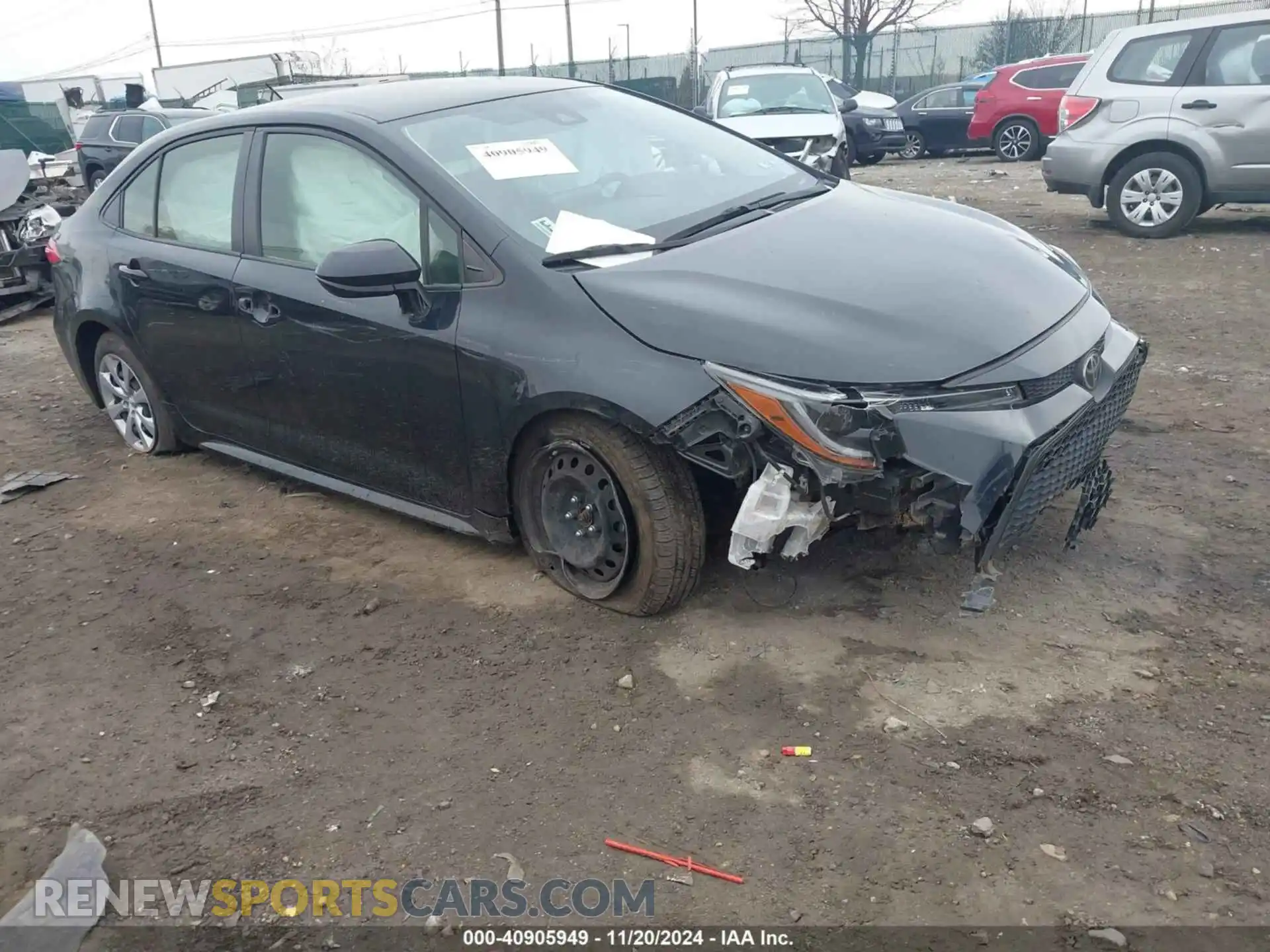 1 Photograph of a damaged car JTDEPMAE3NJ200309 TOYOTA COROLLA 2022
