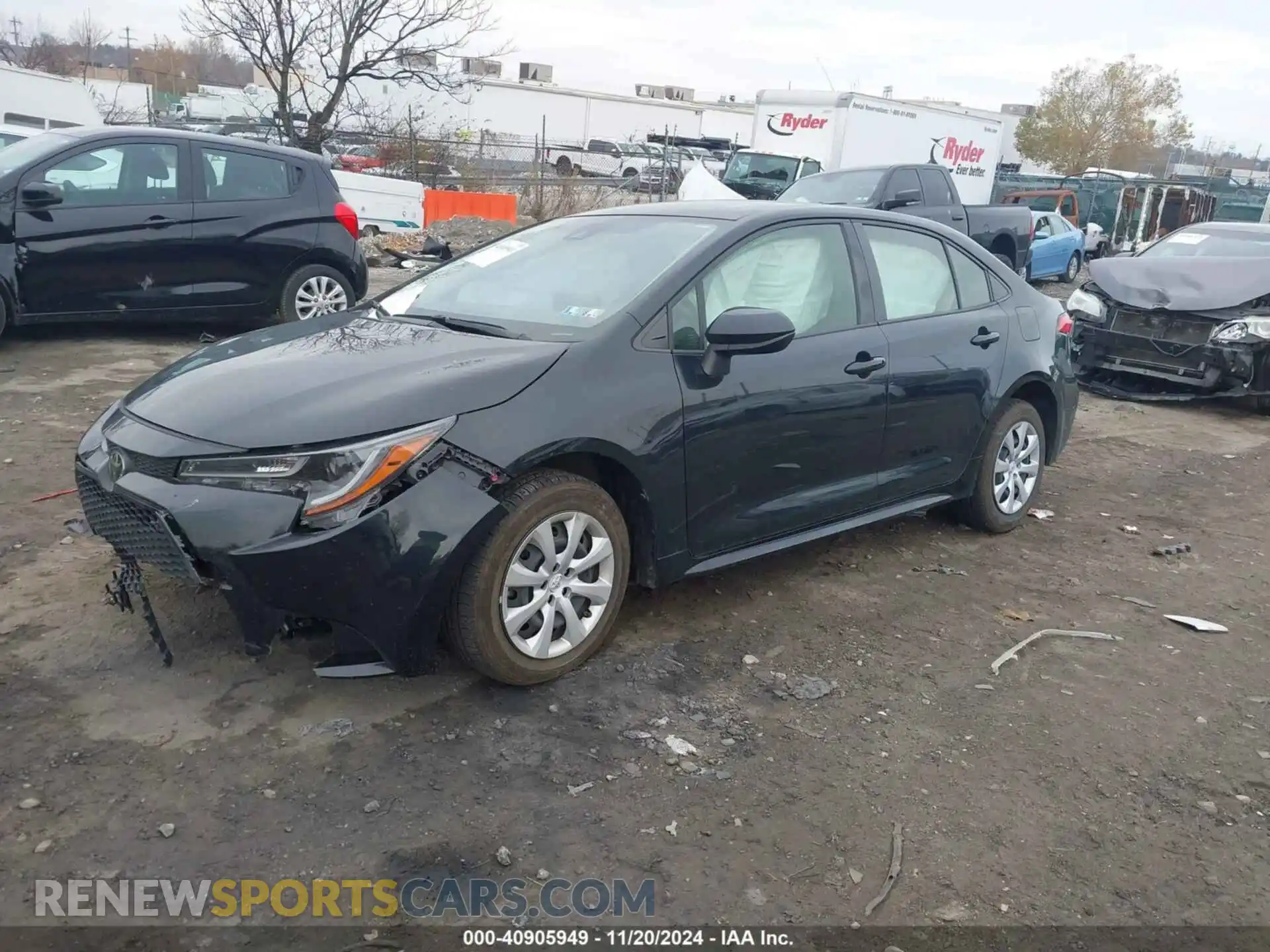 2 Photograph of a damaged car JTDEPMAE3NJ200309 TOYOTA COROLLA 2022