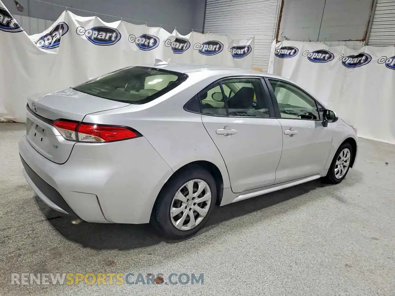 3 Photograph of a damaged car JTDEPMAE3NJ202660 TOYOTA COROLLA 2022