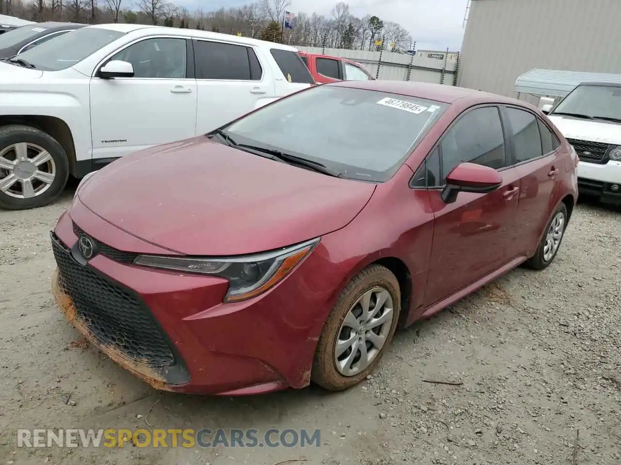 1 Photograph of a damaged car JTDEPMAE3NJ203887 TOYOTA COROLLA 2022