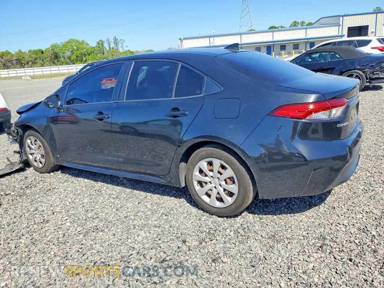 2 Photograph of a damaged car JTDEPMAE3NJ206904 TOYOTA COROLLA 2022