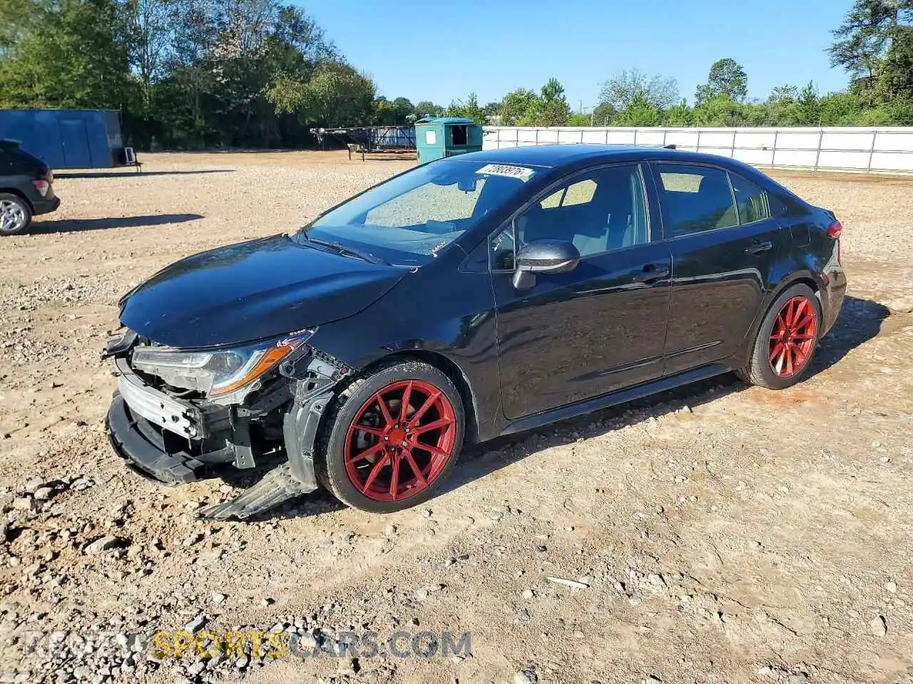 1 Photograph of a damaged car JTDEPMAE3NJ209561 TOYOTA COROLLA 2022