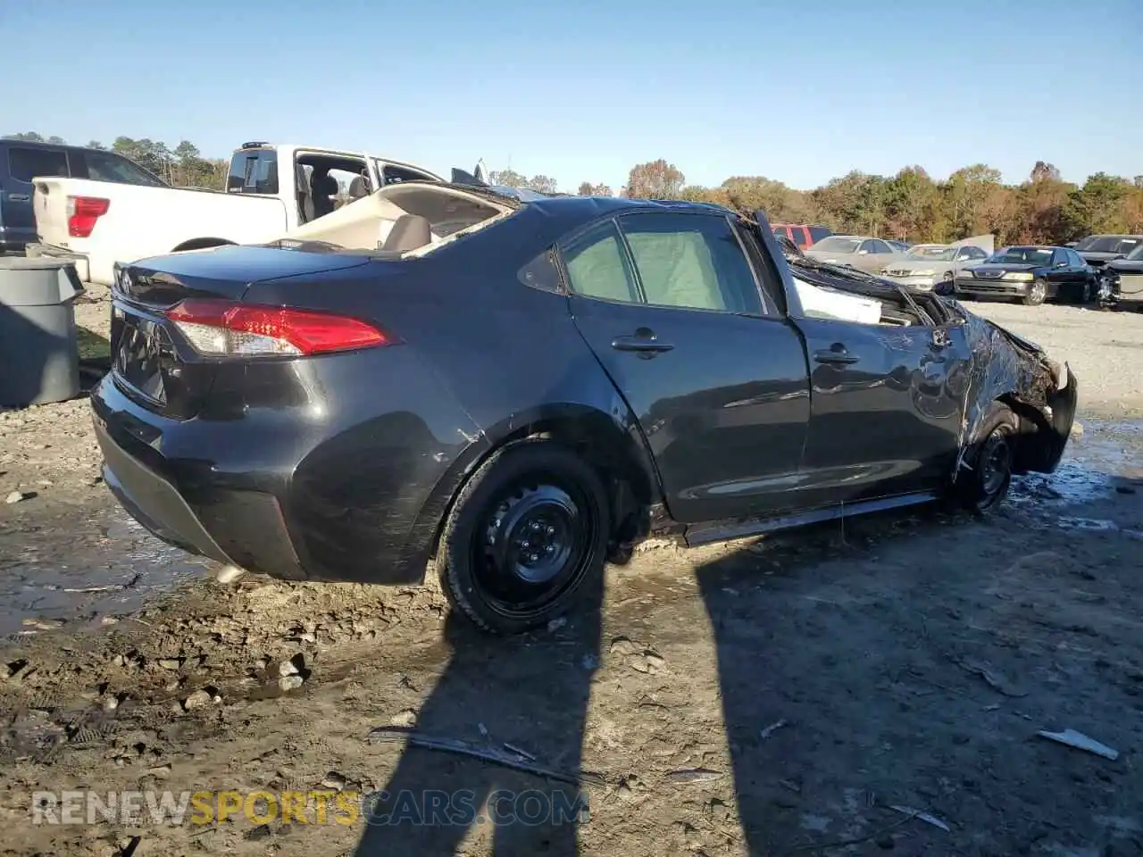 3 Photograph of a damaged car JTDEPMAE3NJ211603 TOYOTA COROLLA 2022
