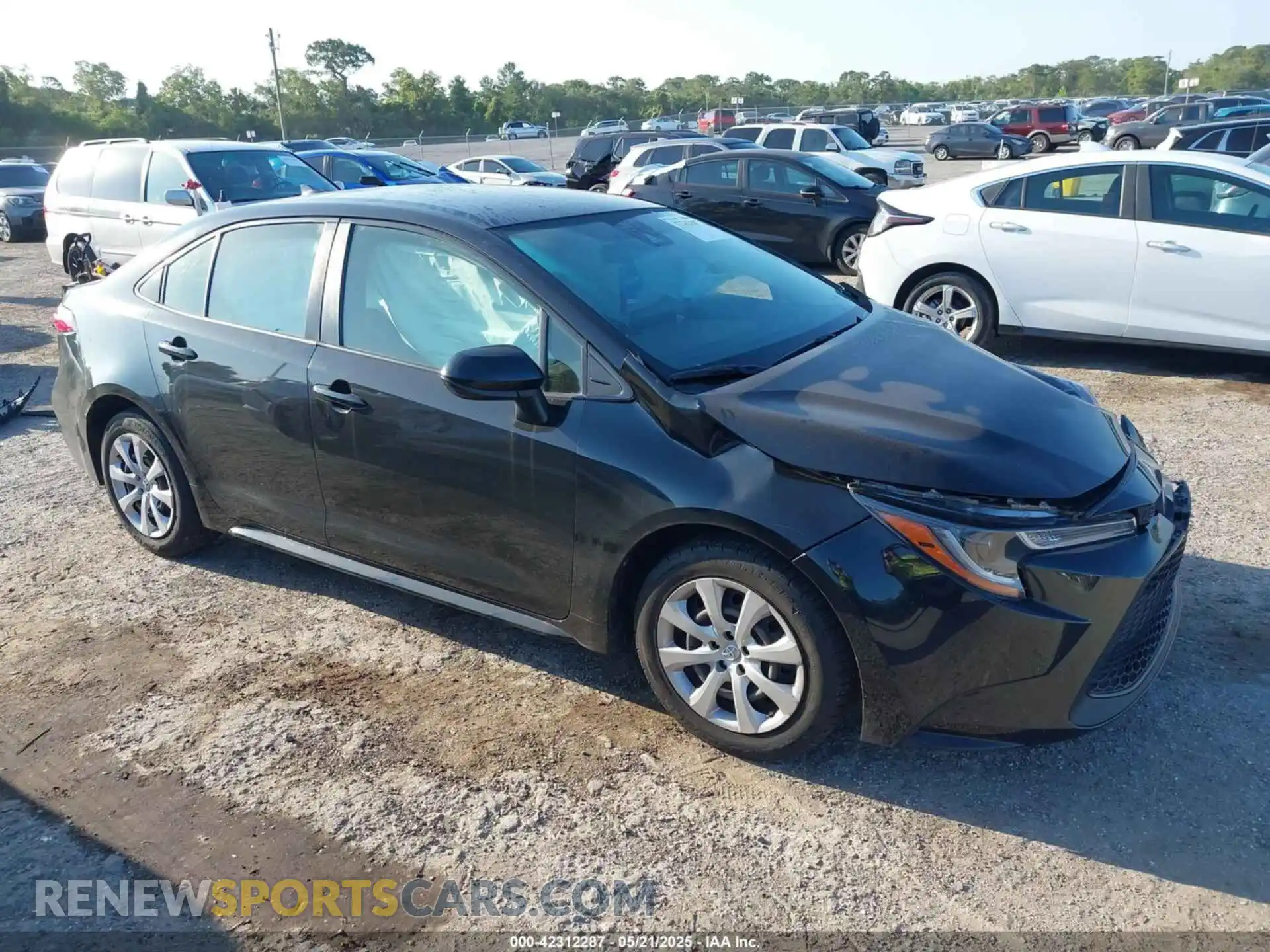1 Photograph of a damaged car JTDEPMAE3NJ211892 TOYOTA COROLLA 2022