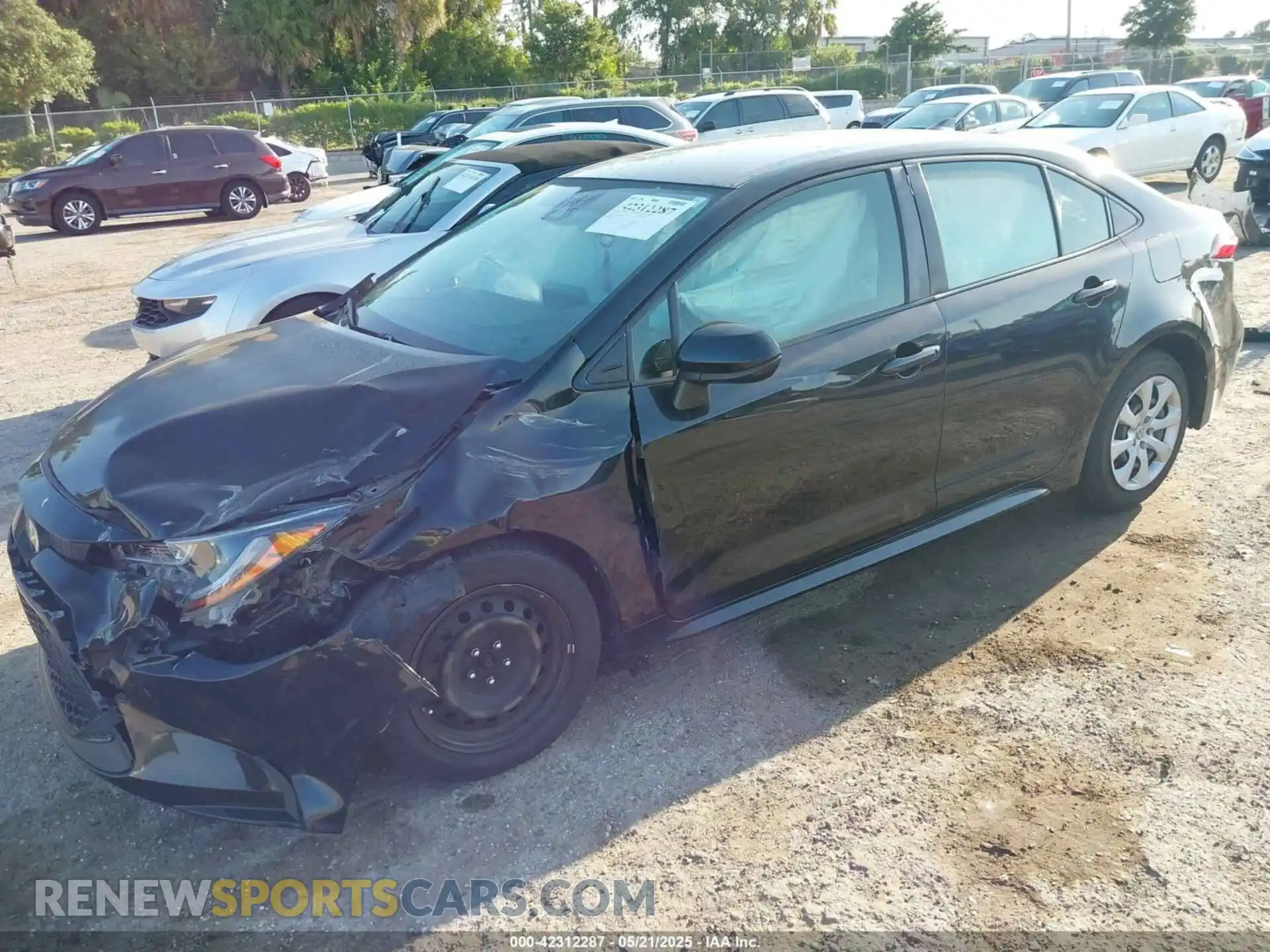 2 Photograph of a damaged car JTDEPMAE3NJ211892 TOYOTA COROLLA 2022