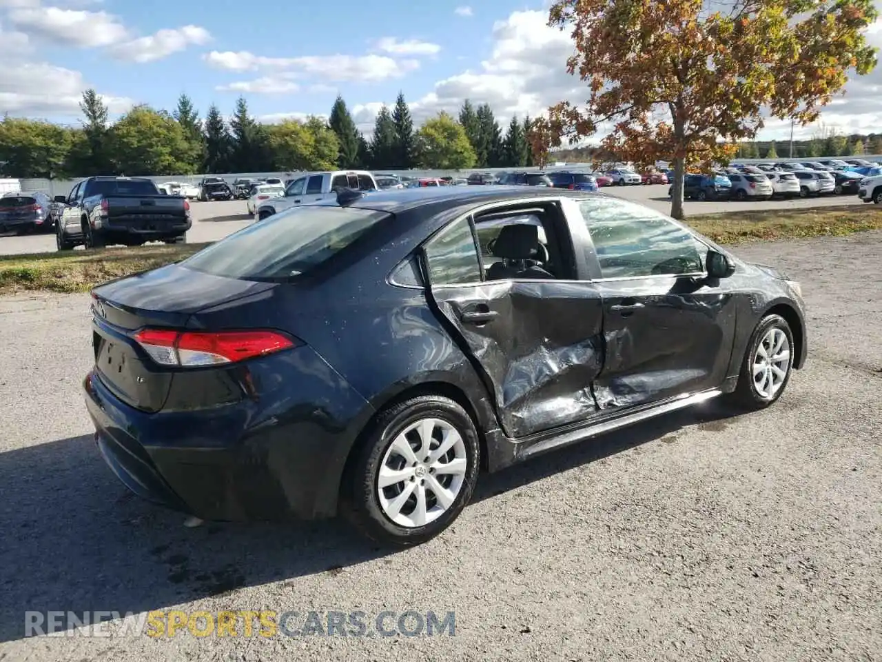 3 Photograph of a damaged car JTDEPMAE3NJ215666 TOYOTA COROLLA 2022