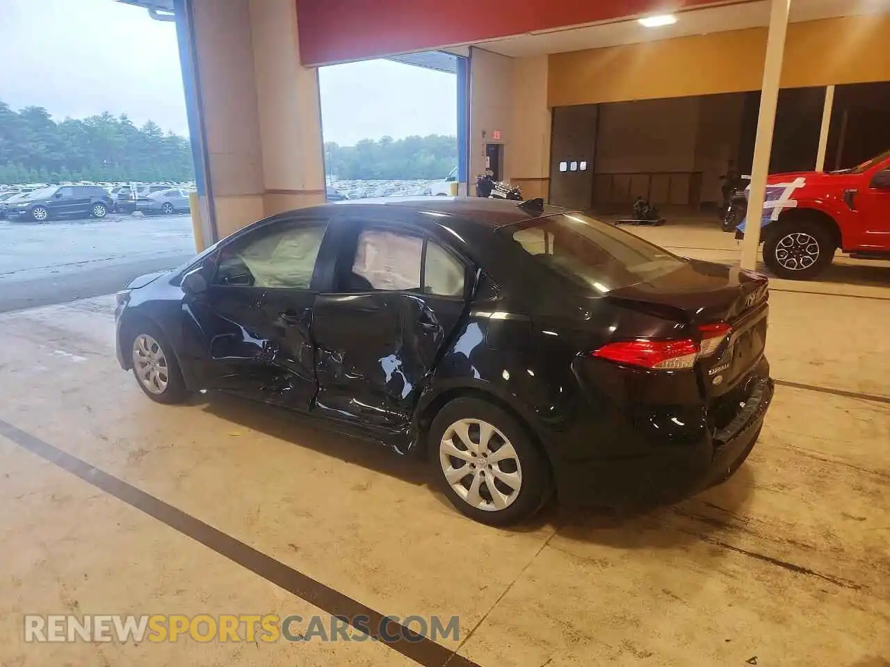 2 Photograph of a damaged car JTDEPMAE3NJ219300 TOYOTA COROLLA 2022