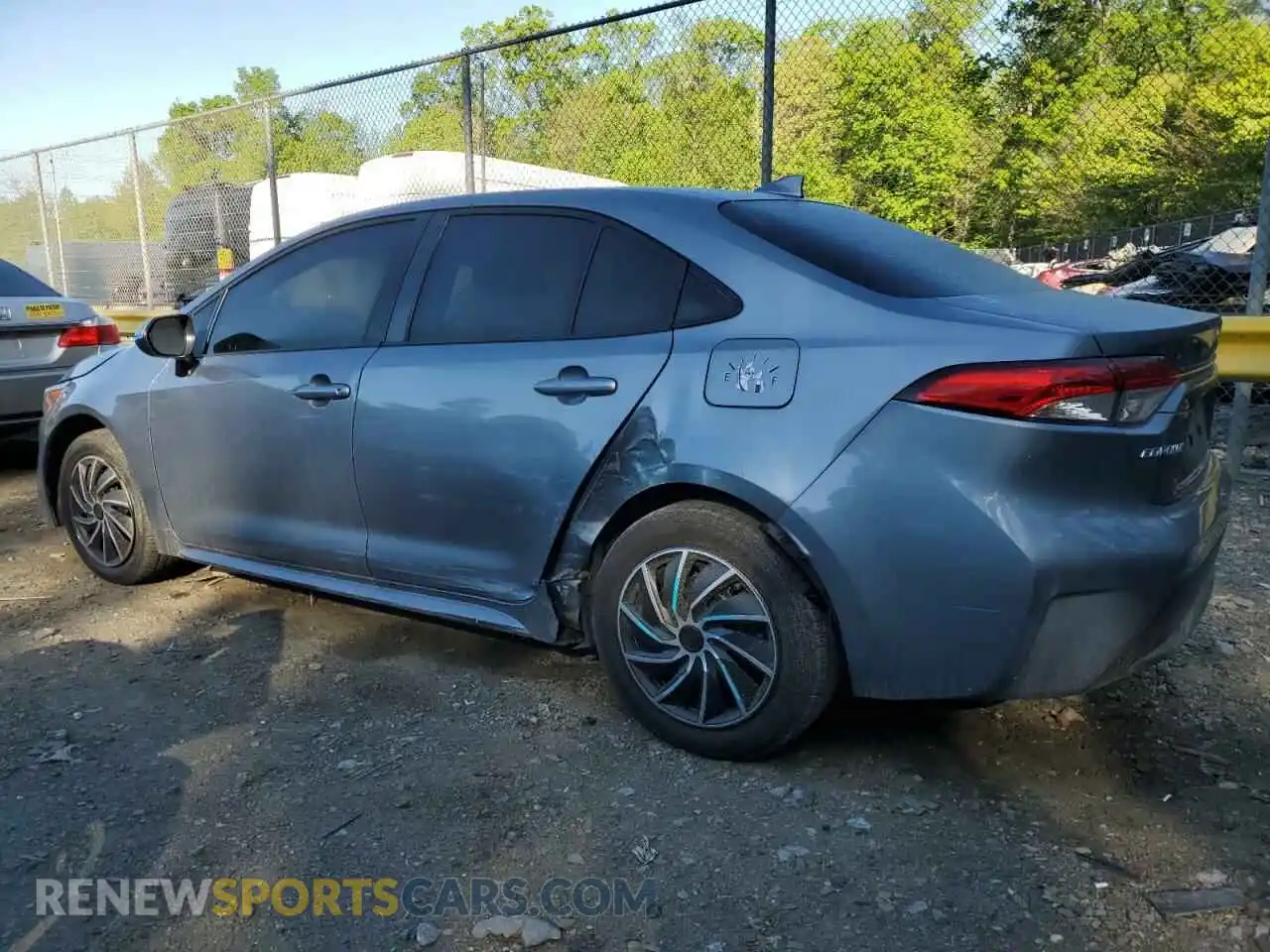 2 Photograph of a damaged car JTDEPMAE3NJ220253 TOYOTA COROLLA 2022