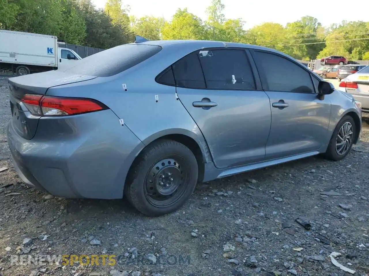 3 Photograph of a damaged car JTDEPMAE3NJ220253 TOYOTA COROLLA 2022