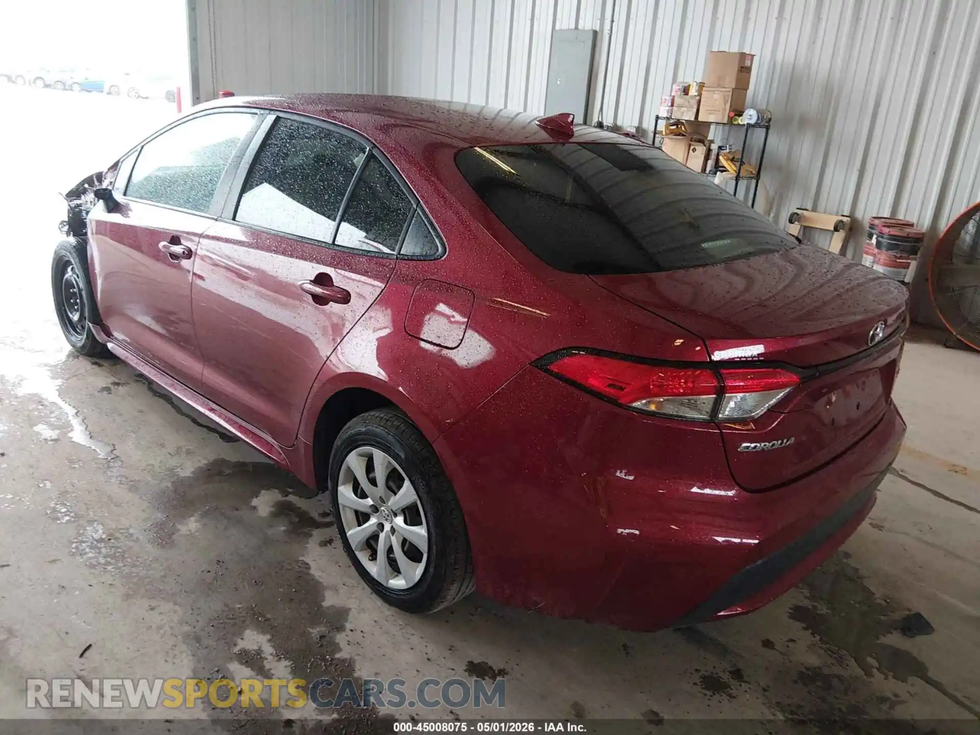 3 Фотография поврежденного автомобиля JTDEPMAE3NJ221693 TOYOTA COROLLA 2022