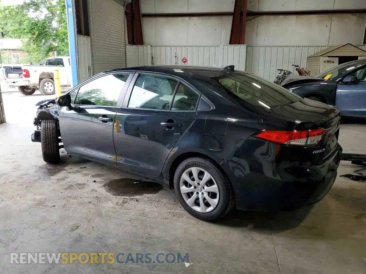 2 Photograph of a damaged car JTDEPMAE3NJ221967 TOYOTA COROLLA 2022