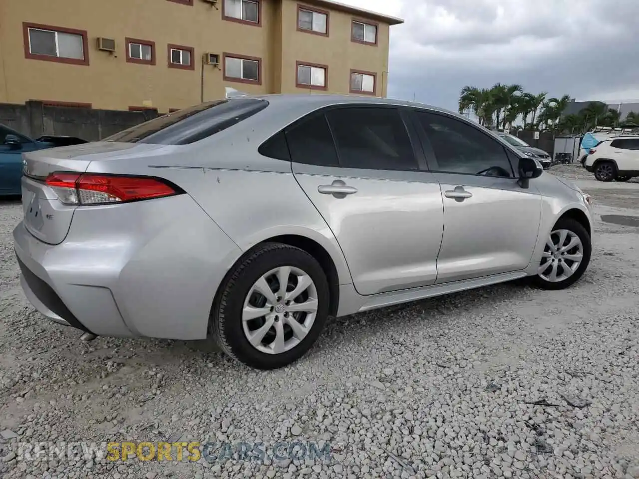 3 Фотография поврежденного автомобиля JTDEPMAE3NJ222682 TOYOTA COROLLA 2022