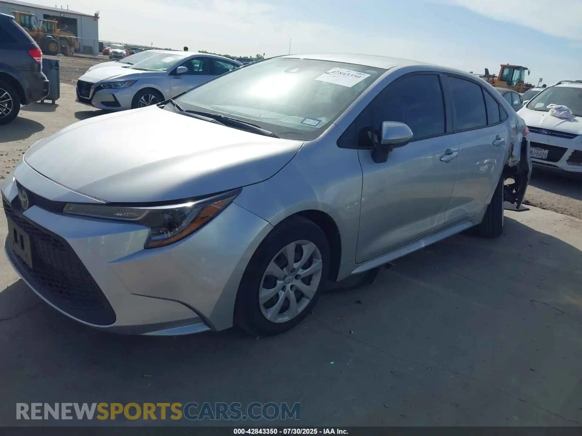 2 Photograph of a damaged car JTDEPMAE3NJ228384 TOYOTA COROLLA 2022
