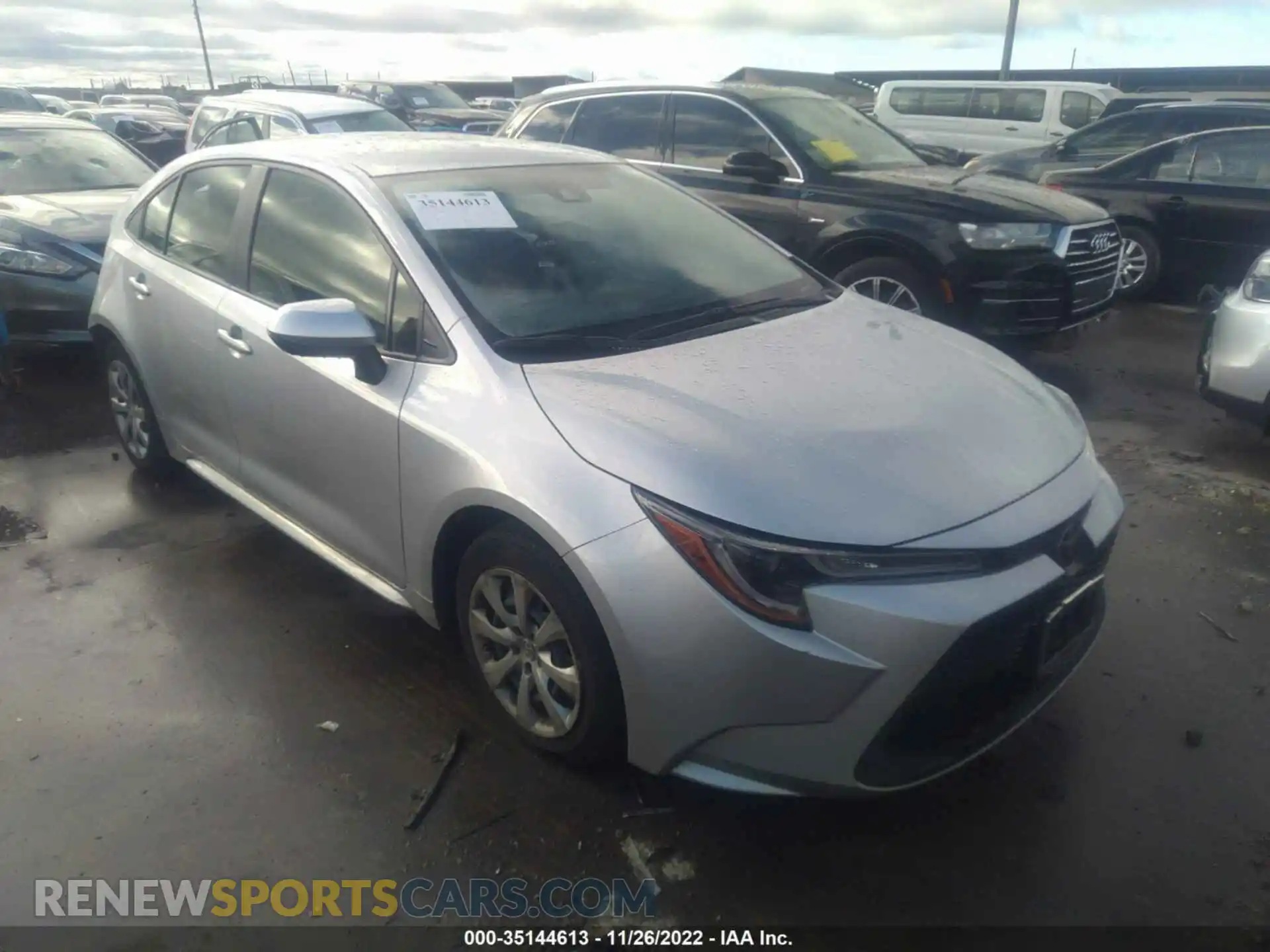 1 Photograph of a damaged car JTDEPMAE4N3000592 TOYOTA COROLLA 2022