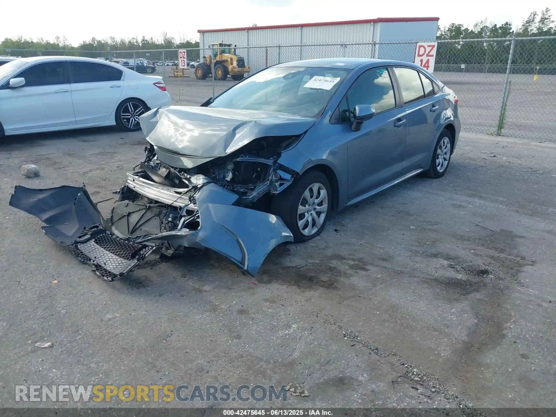2 Photograph of a damaged car JTDEPMAE4N3000995 TOYOTA COROLLA 2022