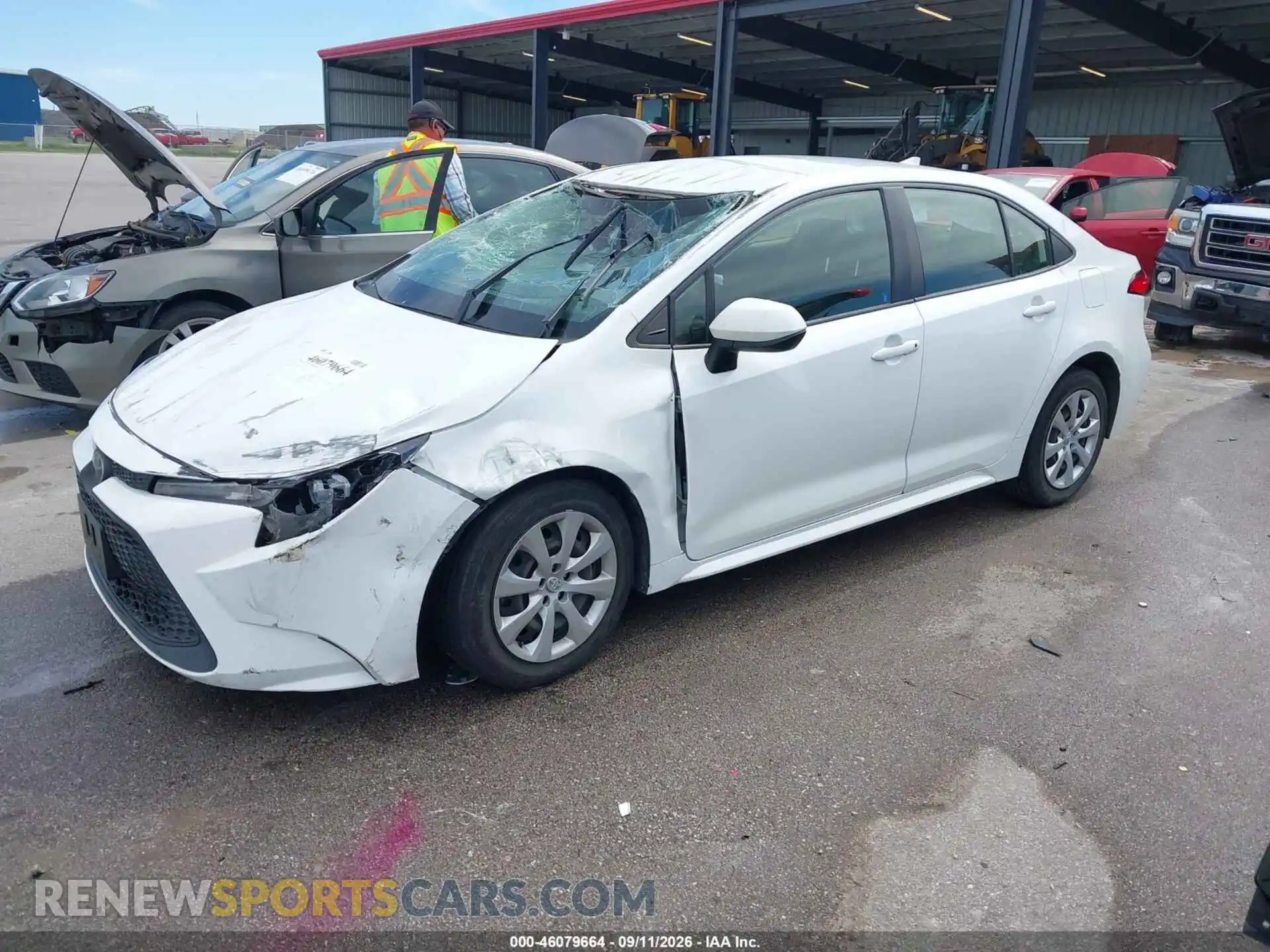 2 Photograph of a damaged car JTDEPMAE4N3019952 TOYOTA COROLLA 2022