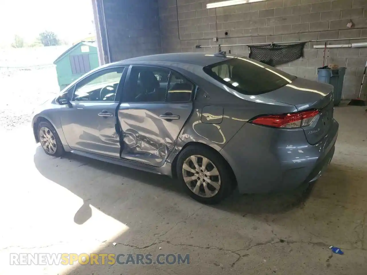 2 Photograph of a damaged car JTDEPMAE4N3030465 TOYOTA COROLLA 2022