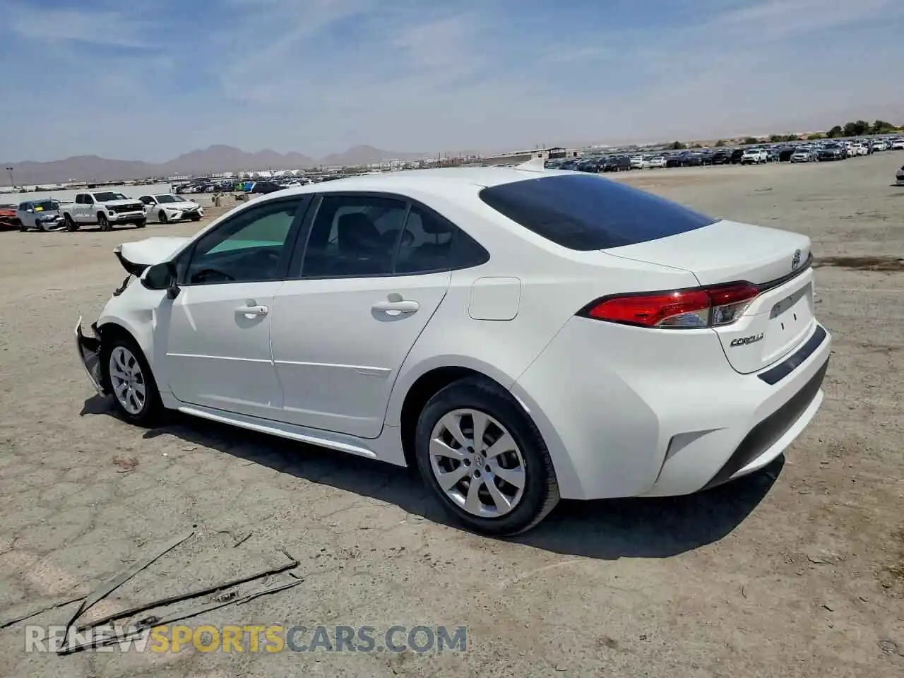 2 Photograph of a damaged car JTDEPMAE4N3030479 TOYOTA COROLLA 2022