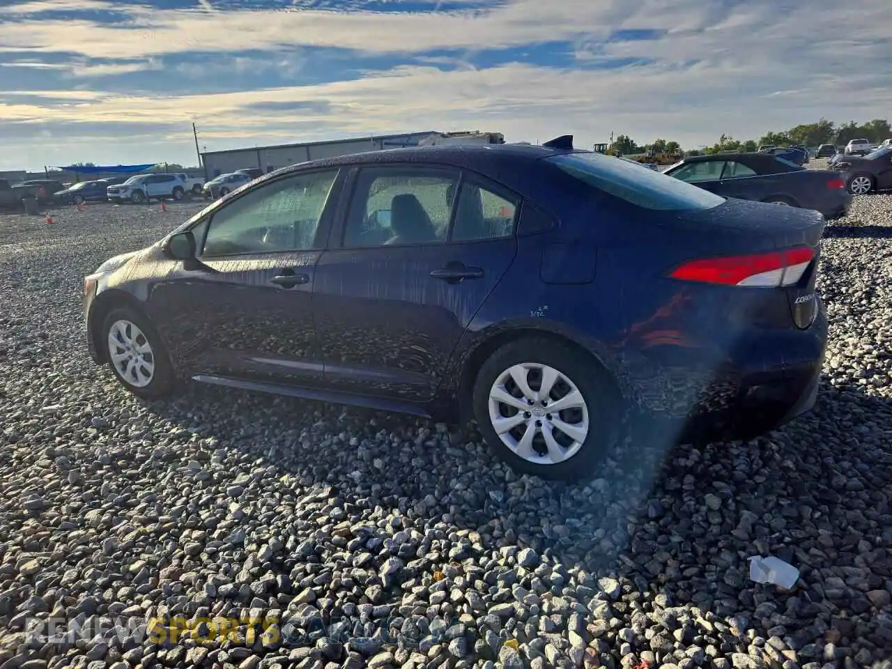 2 fotografías del automóvil dañado JTDEPMAE4NJ192432 TOYOTA COROLLA 2022