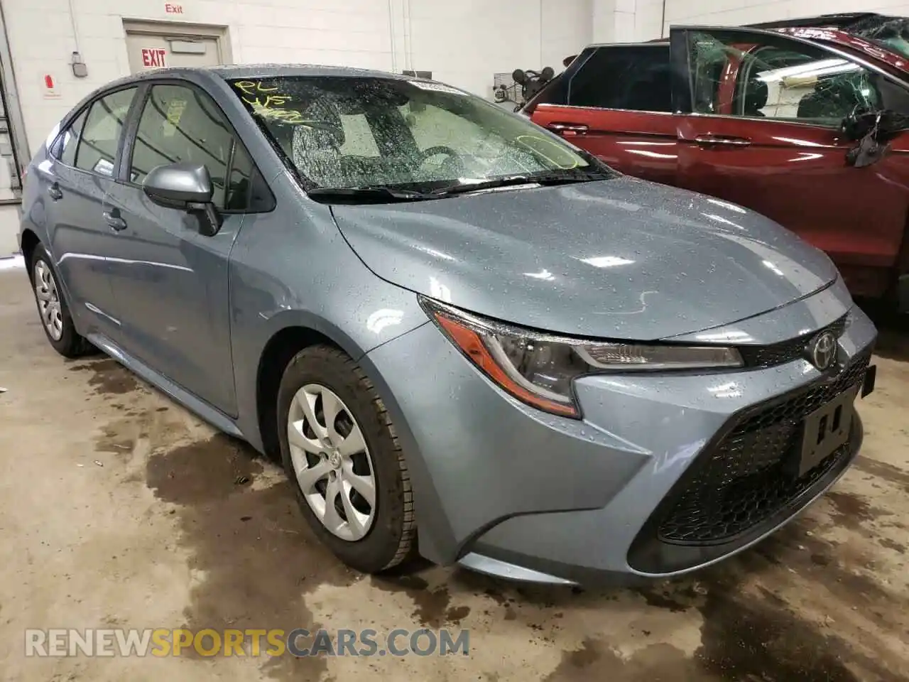 1 Фотография поврежденного автомобиля JTDEPMAE4NJ201503 TOYOTA COROLLA 2022