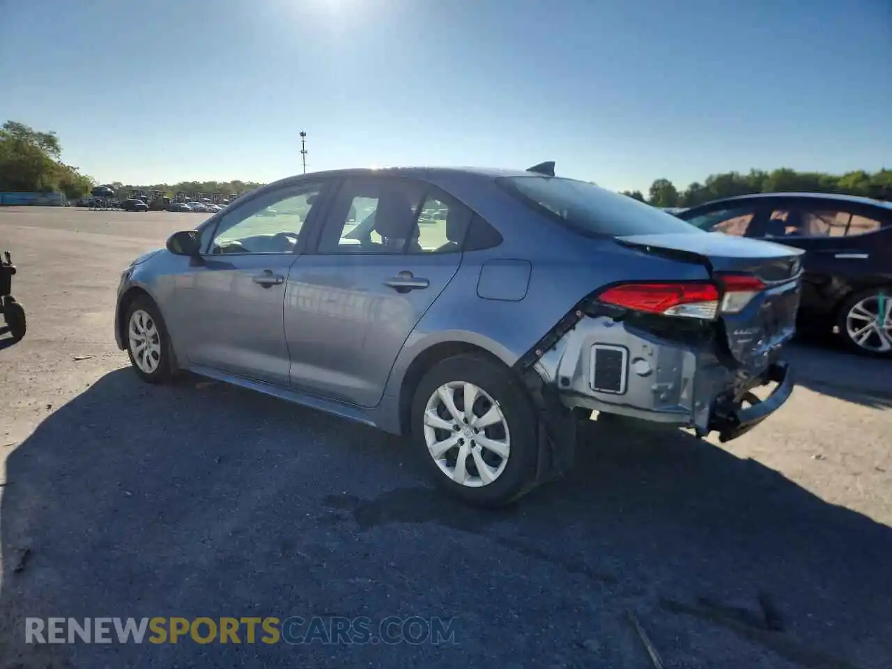 2 Photograph of a damaged car JTDEPMAE4NJ202618 TOYOTA COROLLA 2022