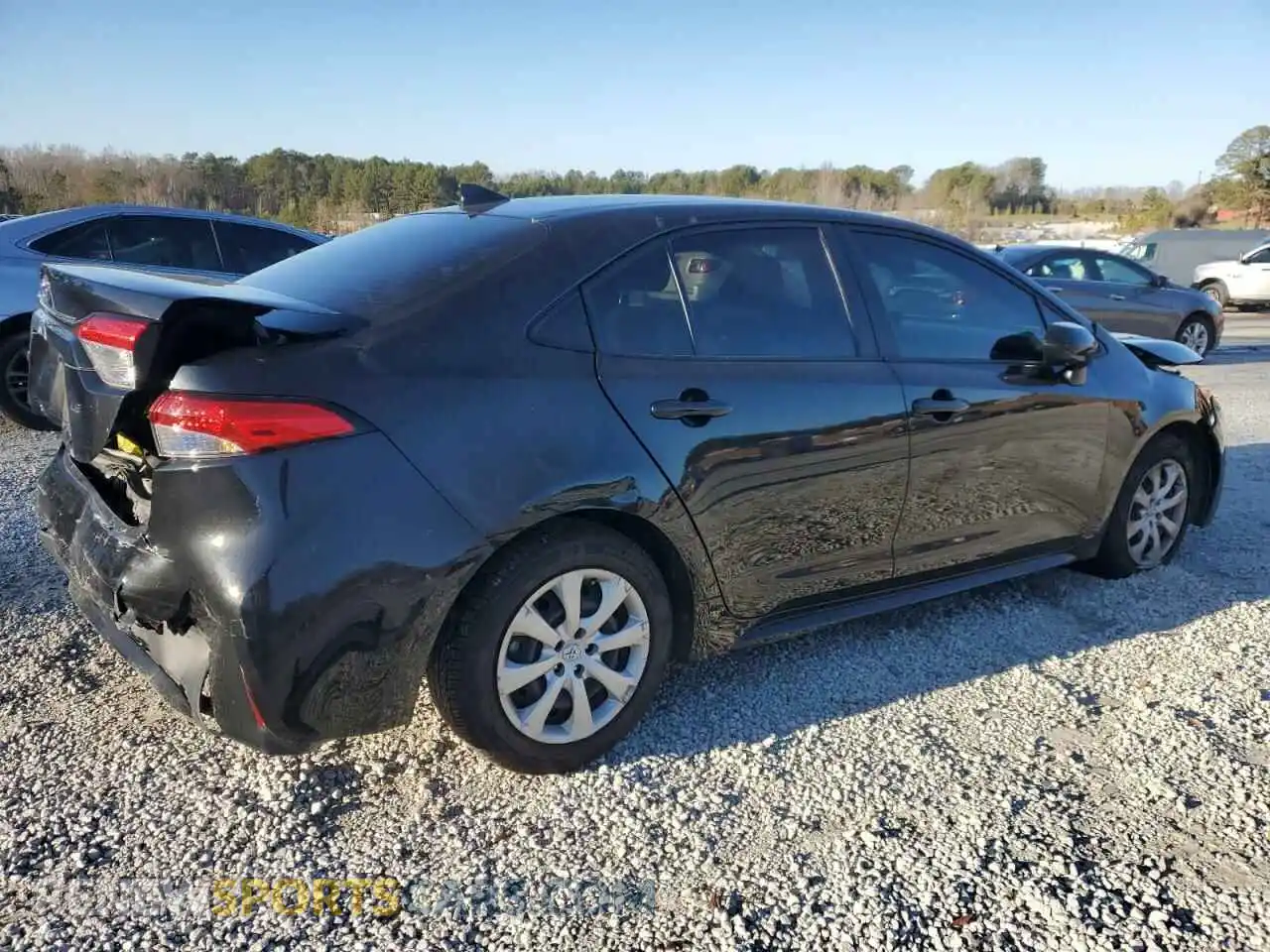 3 Photograph of a damaged car JTDEPMAE4NJ209794 TOYOTA COROLLA 2022