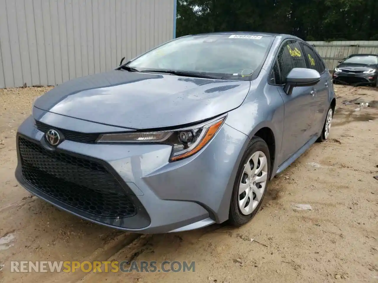 2 Photograph of a damaged car JTDEPMAE4NJ214851 TOYOTA COROLLA 2022