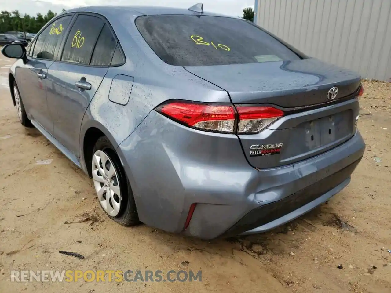 3 Photograph of a damaged car JTDEPMAE4NJ214851 TOYOTA COROLLA 2022