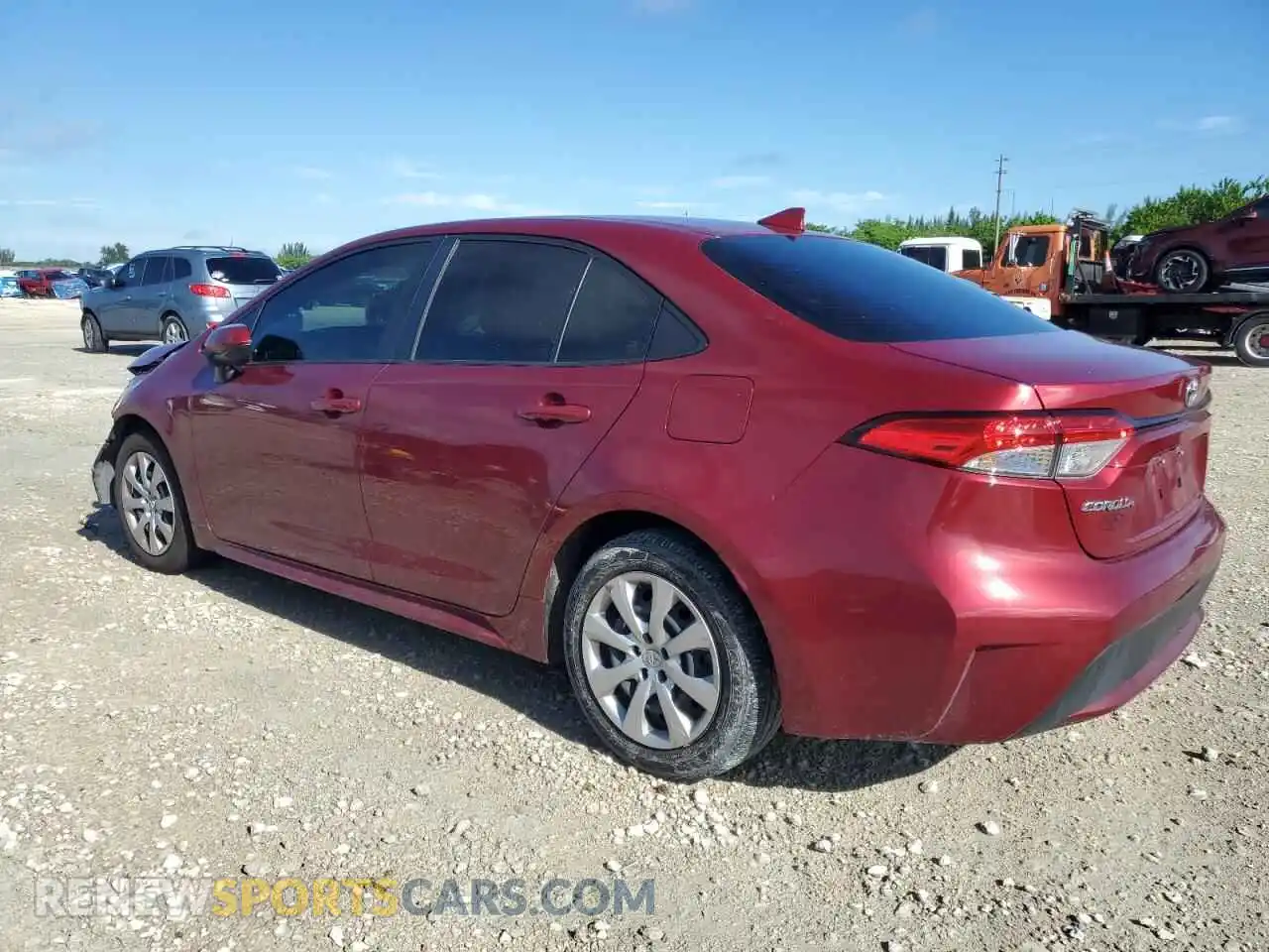 2 Photograph of a damaged car JTDEPMAE4NJ217362 TOYOTA COROLLA 2022