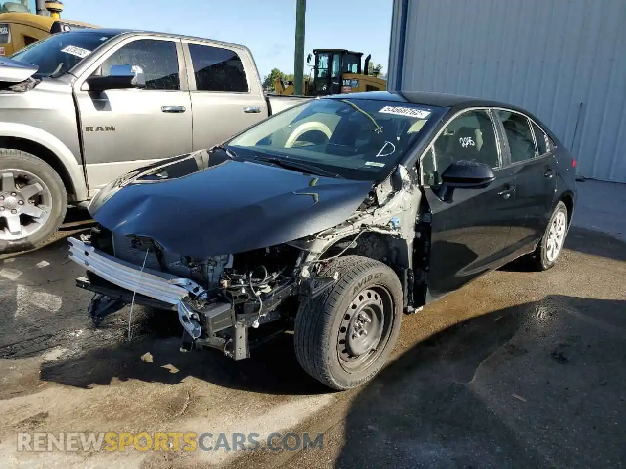 2 Photograph of a damaged car JTDEPMAE4NJ217961 TOYOTA COROLLA 2022