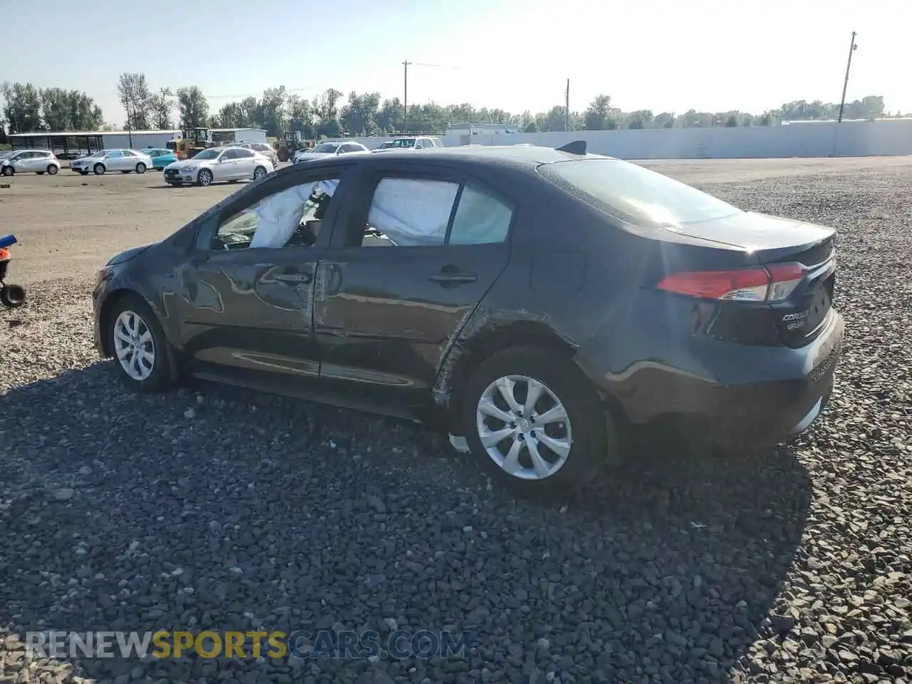 2 Photograph of a damaged car JTDEPMAE4NJ222755 TOYOTA COROLLA 2022