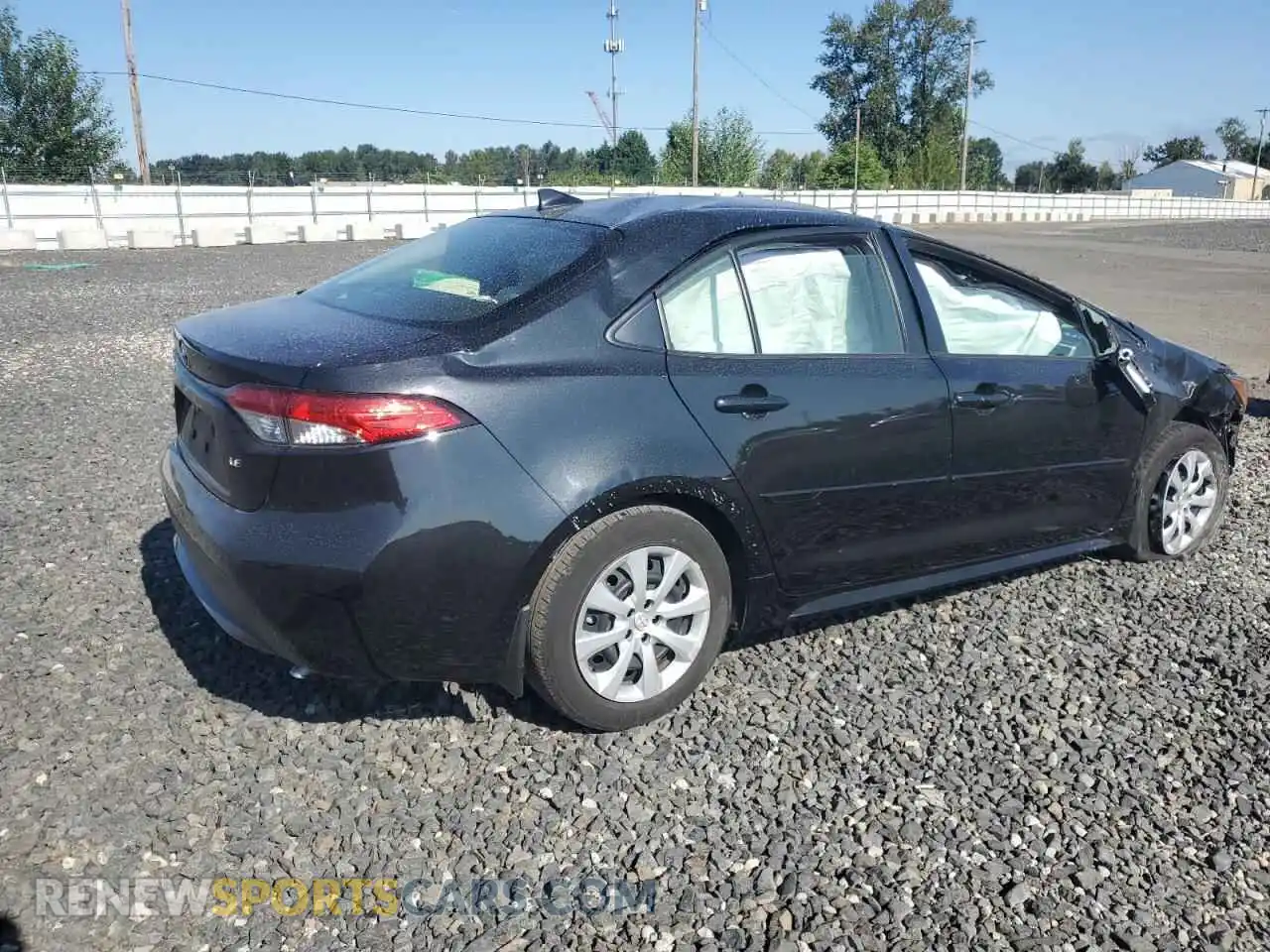 3 Photograph of a damaged car JTDEPMAE4NJ222755 TOYOTA COROLLA 2022