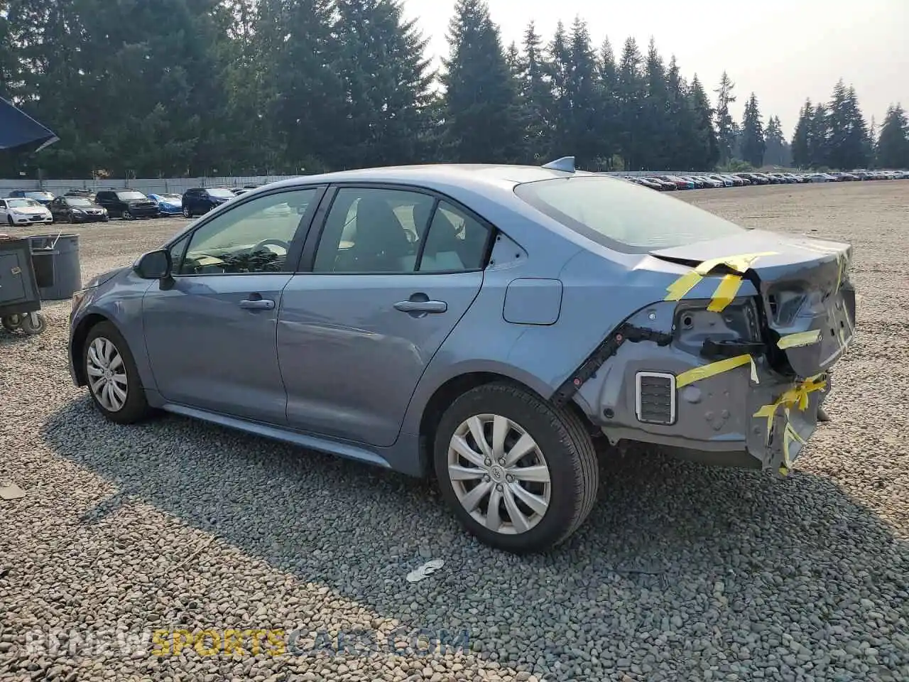 2 Photograph of a damaged car JTDEPMAE4NJ224666 TOYOTA COROLLA 2022
